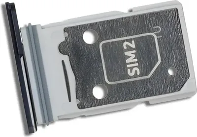 Produktbild von Original Dual-SIM-Kartenhalter Tray für Samsung Galaxy Z Fold7 (F966B) Silber