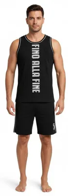Imagen del producto de Conjunto de pijama oficial para hombre, 100% algodón