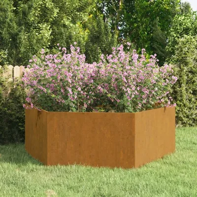 Produktbild von "2024"cloris Pflanzkübel Rostig 138x120x45 cm Cortenstahl - Beete pflanzen CHY12712792