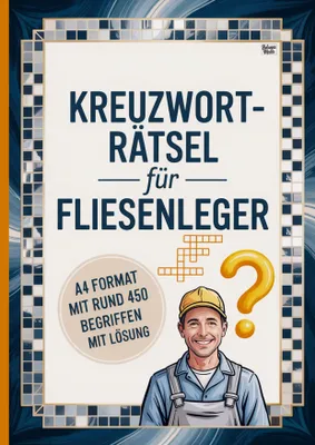 Produktbild von Kreuzworträtsel für Fliesenleger