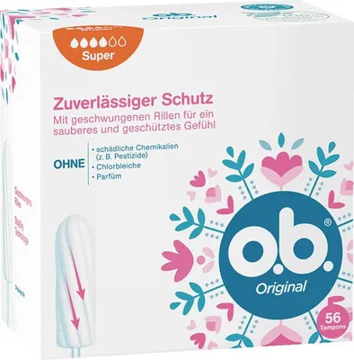 Image de (O.B. Original Super, tampons hygiéniques, 56 pièces