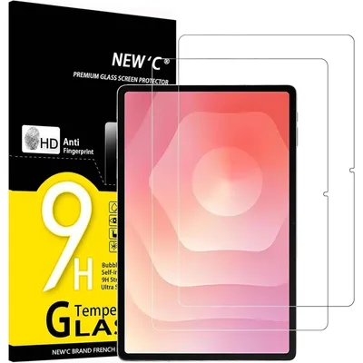 Immagine prodotto di Pellicola protettiva in vetro temperato per Samsung Galaxy Tab S11, 2 pezzi, durezza 9H, 0,33 mm, ultra trasparente