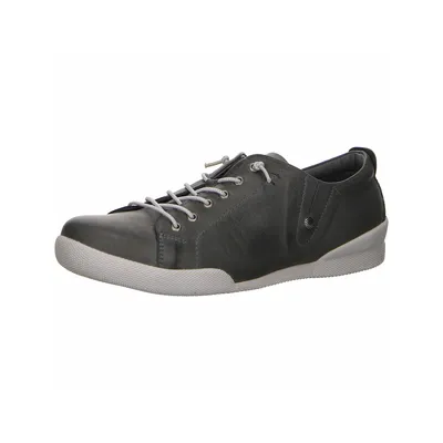 Produktbild von Andrea Conti Damen Slipper mit Zierschnürung sportiv seitlich Stretch 0345724, Größe:38 EU, Farbe:Grau