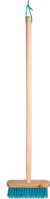 Produktbild von Esschert Design Kinderbesen Blau - 100 %  Pappelholz