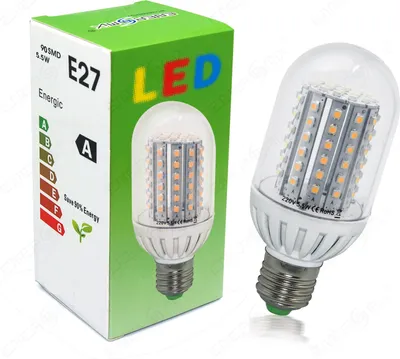 Produktbild von E27 LED Lampe Birne Leuchtmittel Warmweiß 5.5 Watt