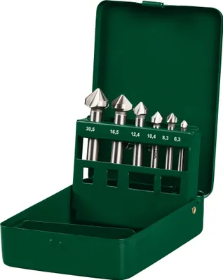 Produktbild von Parkside 6-teiliges HSS-Verzinkfreßset