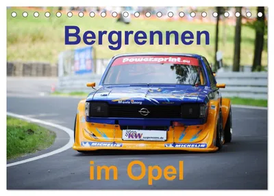 Produktbild von Bergrennen im Opel (Tischkalender 2027 DIN A5 quer), CALVENDO Monatskalender