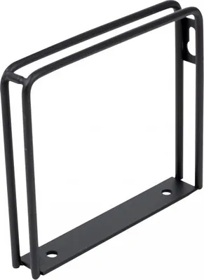 Produktbild von Velano - Regalhalter Regalträger Konsole LOFT Schwarz 125x108 - WOL 4