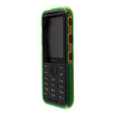 Obrázok produktu pre caseroxx ochranný obal TPU kryt kompatibilný s Nokia 5310 (2020), gumená taška na mobilný telefón zelená