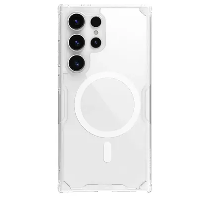 Zdjęcie produktu dla Mobiili tagakaas Nillkin Galaxy S24 Ultra Nature Pro Magnetic Ring, valge