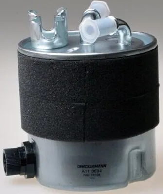Produktbild von Kraftstofffilter DENCKERMANN A110694 für NISSAN Qashqai / Qashqai +2 I (J10, NJ10) Leitungsfilter