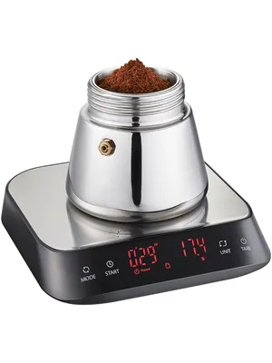 Produktbild von GEFU PREZISO, Elektronische Küchenwaage, 3 kg, 0,1 g, Schwarz, Edelstahl, Kunststoff, Silikon, Edelstahl, Edelstahl
