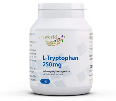 Image de vitaworld L-Tryptophane 250 mg gélules, 120 gélules