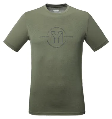 Productafbeelding van MILLET Sneldrogend, ademend wandel-T-shirt voor heren – UBIC Light – One size, zwart