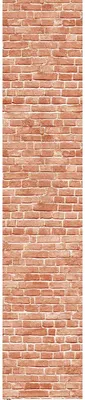 Produktbild von Vorgekleisterte Vliestapete – Ziegelsteinmuster – 1 Rolle à 300 x 60 cm