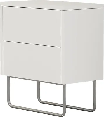 Obrázek produktu pro Noční stolek Vicco Calvin Bílá 45 x 50 cm, Model 40693