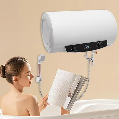 Immagine prodotto di Scaldabagno elettrico da 50 litri - Boiler - Scaldacqua - Riscaldatore d'acqua - Scaldabagno da parete - Potenza: 2000W