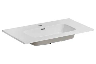 Zdjęcie produktu dla GO 90-8095 Umywalka ceramiczna 91 x 46 cm, biała, umywalka meblowa