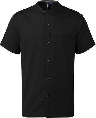 Produktbild von Premier - "Recyclight" Kochschürze für Herren/Damen Unisex kurzärmlig RW9558 (L) (Schwarz)