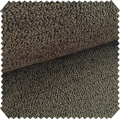 Produktbild von novely® ELMSTEIN - Weicher Bouclé-Möbelstoff in 3D Kieseloptik - Robuster Strukturstoff - Pflegeleichte Meterware 1lfm - Farbe: 28 Braun