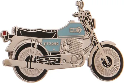 Produktbild von MZ-Pin ETZ250 in Blau