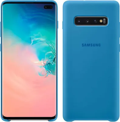 Produktbild von Samsung EF-PG975, Cover, Samsung, Galaxy S10+, 16,3 cm (6.4"), Blau