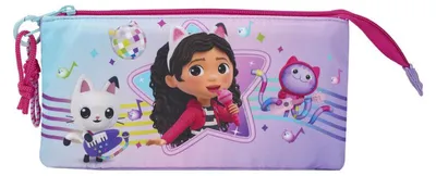 Produktbild von Gabby Federmäppchen 3 Fach Triple Etui Karaoke