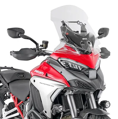 Zdjęcie produktu dla Wymienna przezroczysta szyba GIVI o wymiarach 50 x 38 cm do motocykla DUCATI Multistrada V4/V4 S