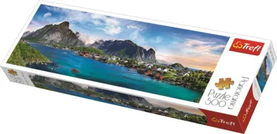 Produktbild von Puzzle 500 Panorama Archipel Norwegen 29500