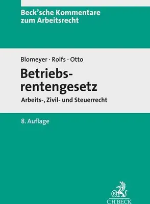 Immagine prodotto di Betriebsrentengesetz