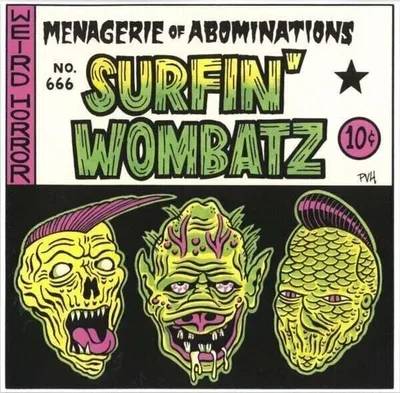 Obrázok produktu pre The Surfin' Wombatz - Menagerie Of Abominations (Limited Edition) (10" Vinyl)