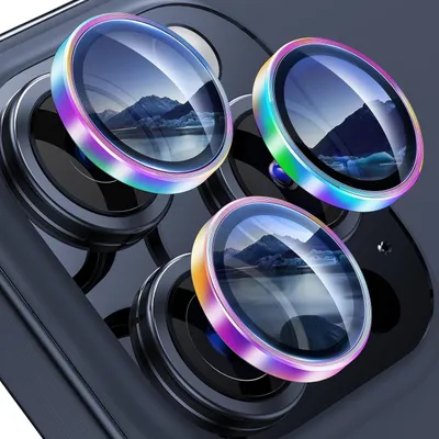 Zdjęcie produktu dla Ochrona aparatu wykonana ze szkła hartowanego 9H dla iPhone 15 Pro Max/15 Pro