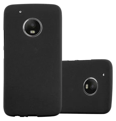 Immagine prodotto di Cadorabo custodia protettiva per Motorola MOTO G5 custodia in nero per cellulare TPU Etui Cover Case