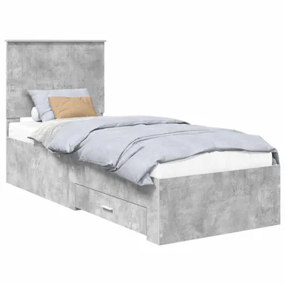 Immagine prodotto di Struttura del letto Grigio Certo e Argento 70 x 190 cm