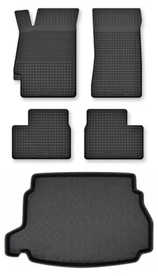 Immagine prodotto di Tappetini a vasca + bagagliaio per Mazda 323 BJ 1998-2003 hatchback 5 pezzi