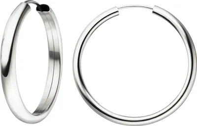 Produktbild von JOBO Creolen 925 Sterling Silber Ohrringe Silberohrringe
