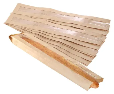 Produktbild von 50 Stück Papier-Brotbeutel für Bäckereien und zur Aufbewahrung