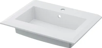 Produktbild von Baden Haus Möbelwaschtisch Qube 61 x 46 cm weiß matt matt 50236