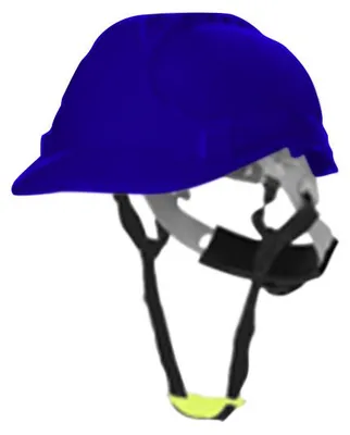 Produktbild von Sicherheitshelm - Kopfschutzhelm - Sicherheitshelm - ABS-Helm - blauer Schutzhelm