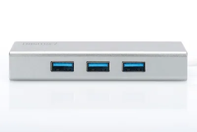 Immagine prodotto di DIGITUS Hub USB Tipo-C a 3 porte (USB 3.0) + PD