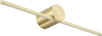 Produktbild von LED-Wandleuchte Modern Slim M IP44 Gold