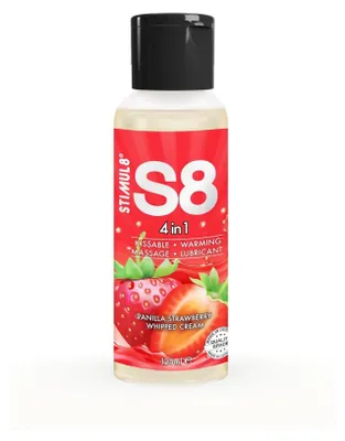Image de Stimul8 - S8 Lubrifiant Dessert Fraise 4 En 1 125 Ml