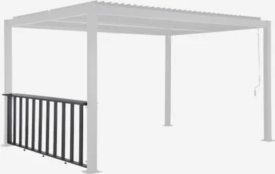 Produktbild von sweeek - Thekenleiste 3m für Pergola Palace - Anthrazit