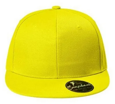 Image de Malfini - Casquette de baseball « Rap » PP8825 (taille unique) (jaune)