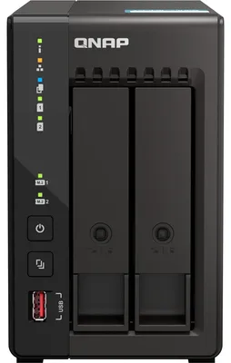 Produktbild von QNAP TS-253E - NAS-Server - 2 Schächte - SATA