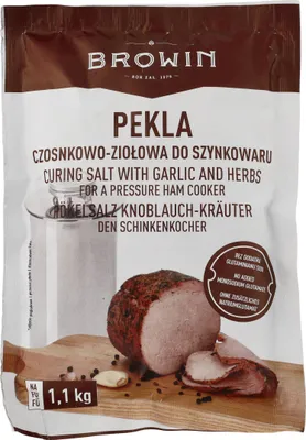 Zdjęcie produktu dla Pekla czosnkowo - ziołowa Browin do szynkowaru 100 g