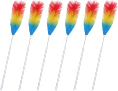 Image de Plumeau télescopique, extensible jusqu'à 97cm Lot de 6