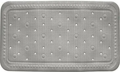 Image de KELA Tapis de bain KRETA PVC gris 72x36cm KL-22369