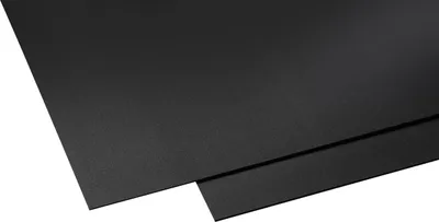 Obrázek produktu pro Plastová deska GUTTA Hobbycolor z tvrdé pěny 1000 x 500 x 3 mm hladká, černá