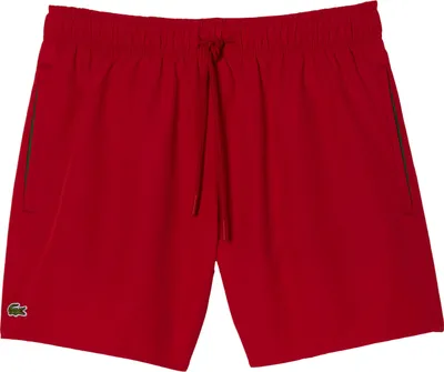 Produktbild von Lacoste-Badeshorts, Herren-Badehose, rot